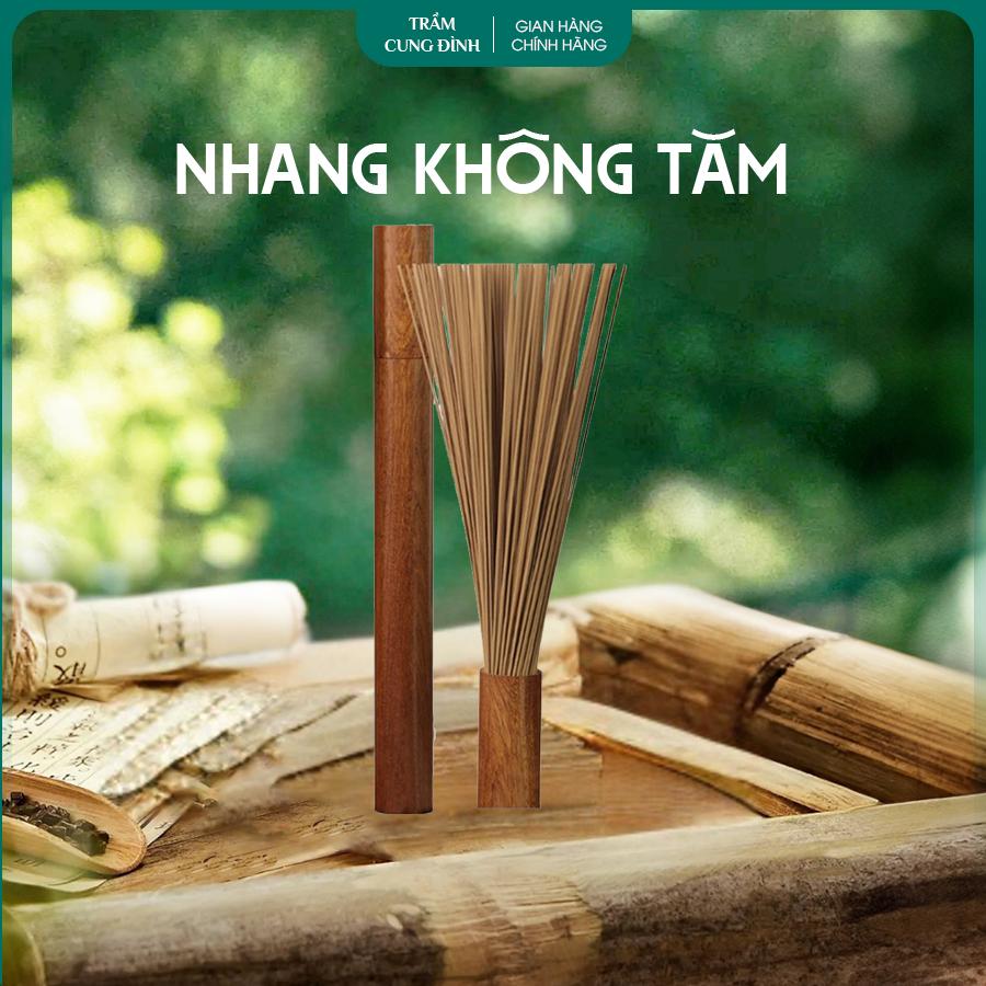 Nhang Trầm Hương Không Tăm Cung Đình – Chuẩn Nhang Sạch 100% Không Hóa Chất