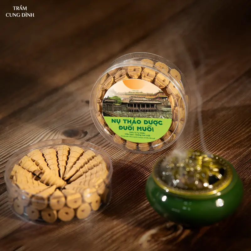 Túi 500g Nhang Nụ Thảo Mộc Đuổi Muỗi Cung Đình - Ảnh 4
