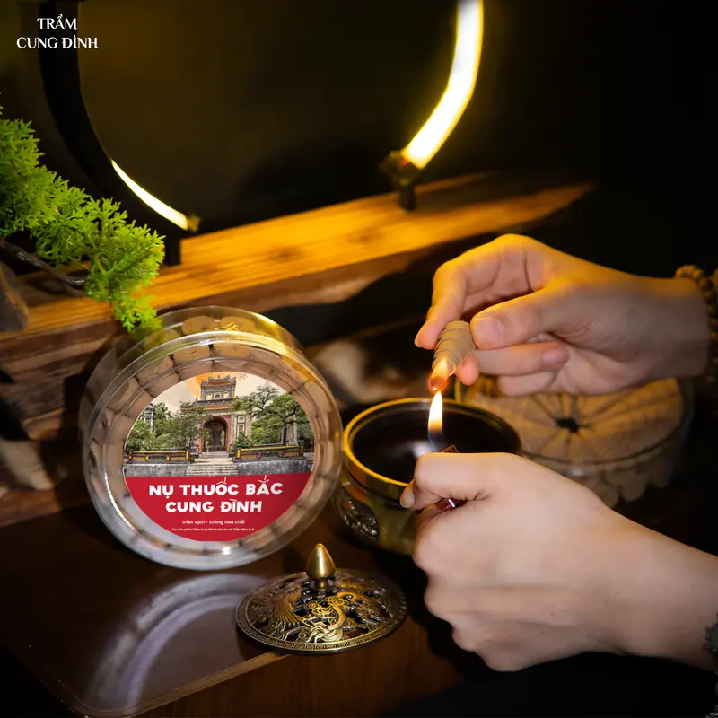 Túi 500g Nhang Nụ Thuốc Bắc Cung Đình - Ảnh 5