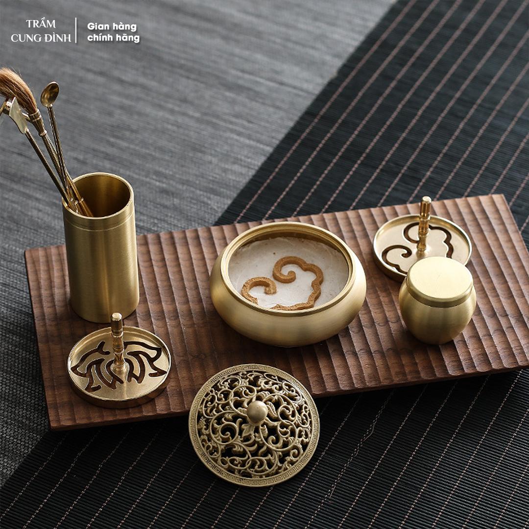 Alternative view of Nhang Vân Mây Cung Đình – Bột Trầm Hương Nguyên Chất