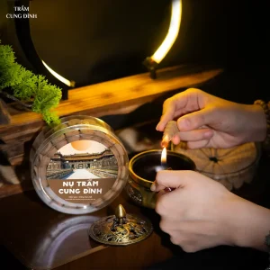 Alternative view of [TẶNG LƯ XÔNG] Combo 2 hộp Nụ Trầm Cung Đình, nụ trầm sạch giá tận xưởng – Hương trầm mùi thơm thanh nhẹ, dùng phòng khách, ngủ, thiền, xông nhà