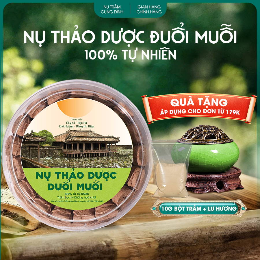 Nhang Nụ Thảo Mộc Đuổi Muỗi Cung Đình