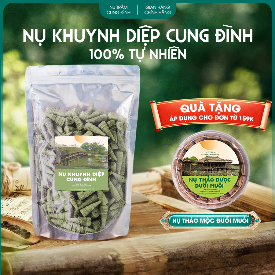 Túi 500g Nhang Nụ Khuynh Diệp Cung Đình