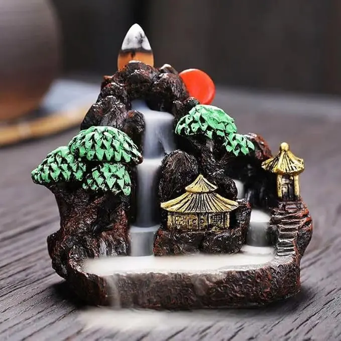 Thác Khói Trầm Hương Phong Thủy Dùng Để Xông Trầm - Ảnh 3